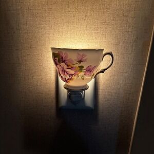 Royal Kent Handcrafted Tea Cup Night Light
